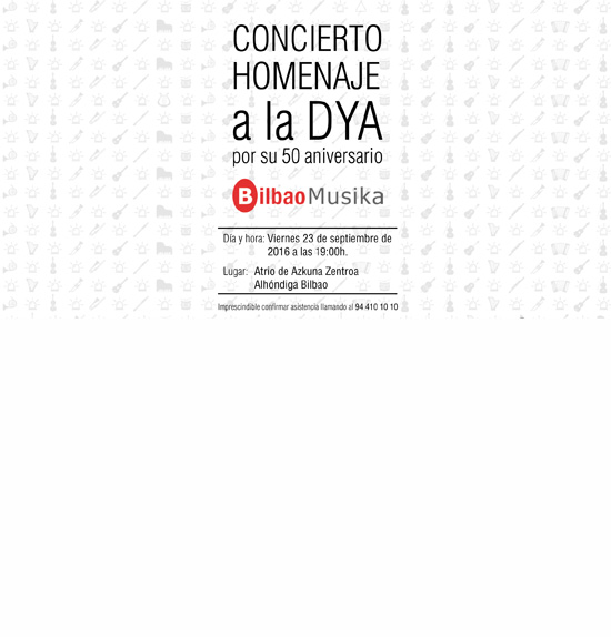 Concierto homenaje a la DYA por su 50 aniversario