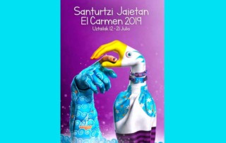 Cartel fiestas de Santurtzi 2019